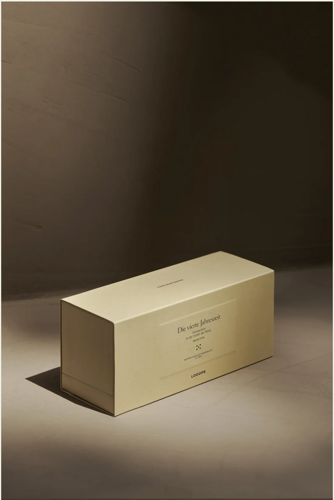 Geschenkbox &quot;Klassiker&quot; – 3er Duftkerzen Set