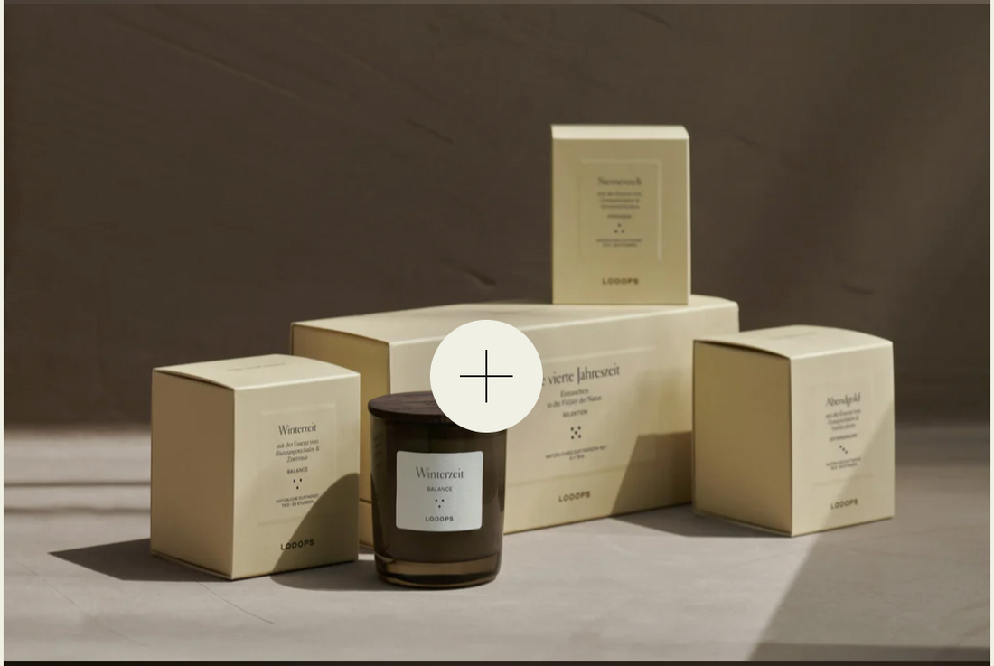 Geschenkbox &quot;Klassiker&quot; – 3er Duftkerzen Set