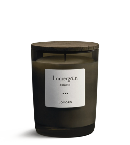 Immergrün Duftkerze 250 g