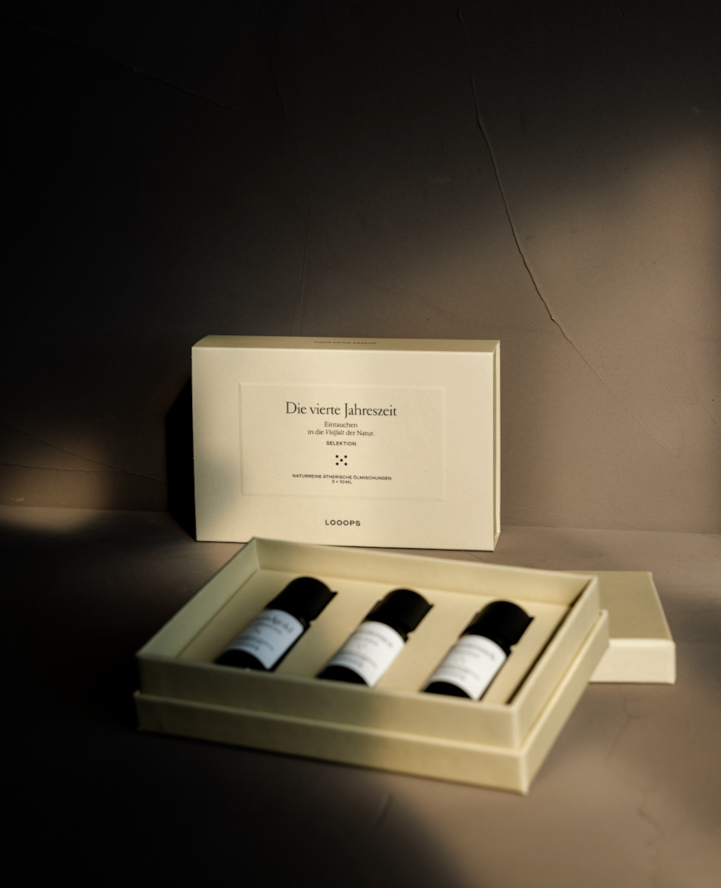 Geschenkbox &quot;Klassiker&quot; – 3er Ätherische Öle Set